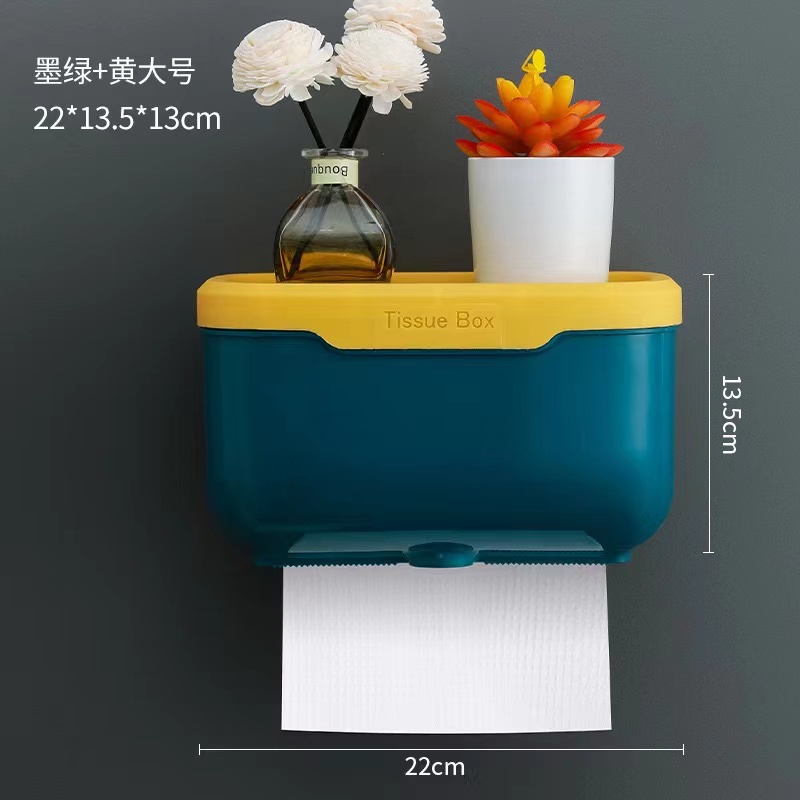 Shopware Punchingfree Toilet Tissue Box Plastic Roll Paper Holder