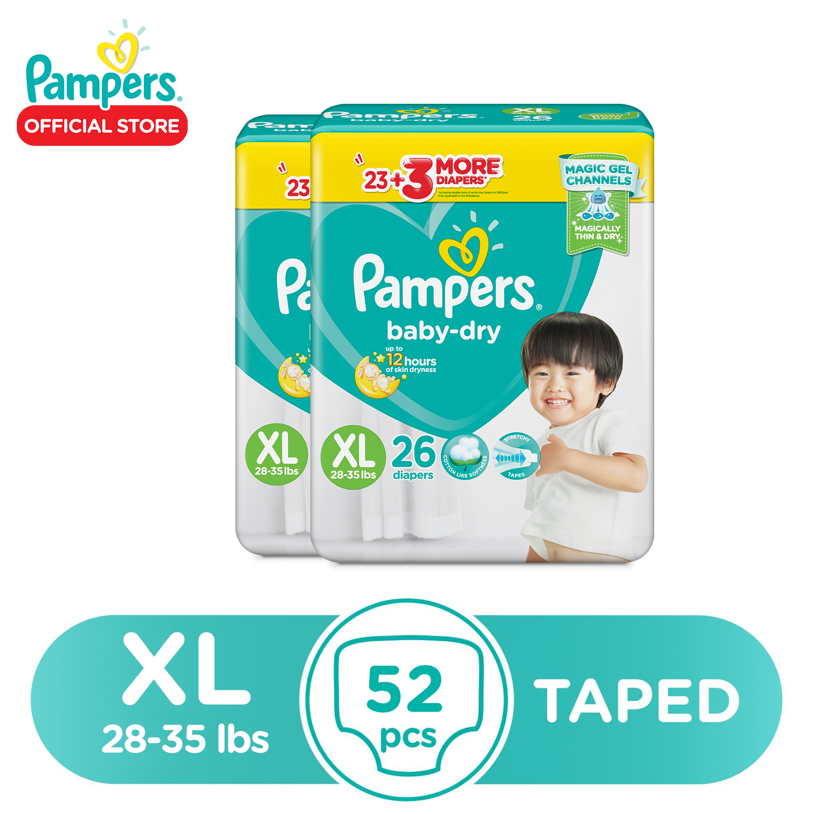 pampers 20 pack price