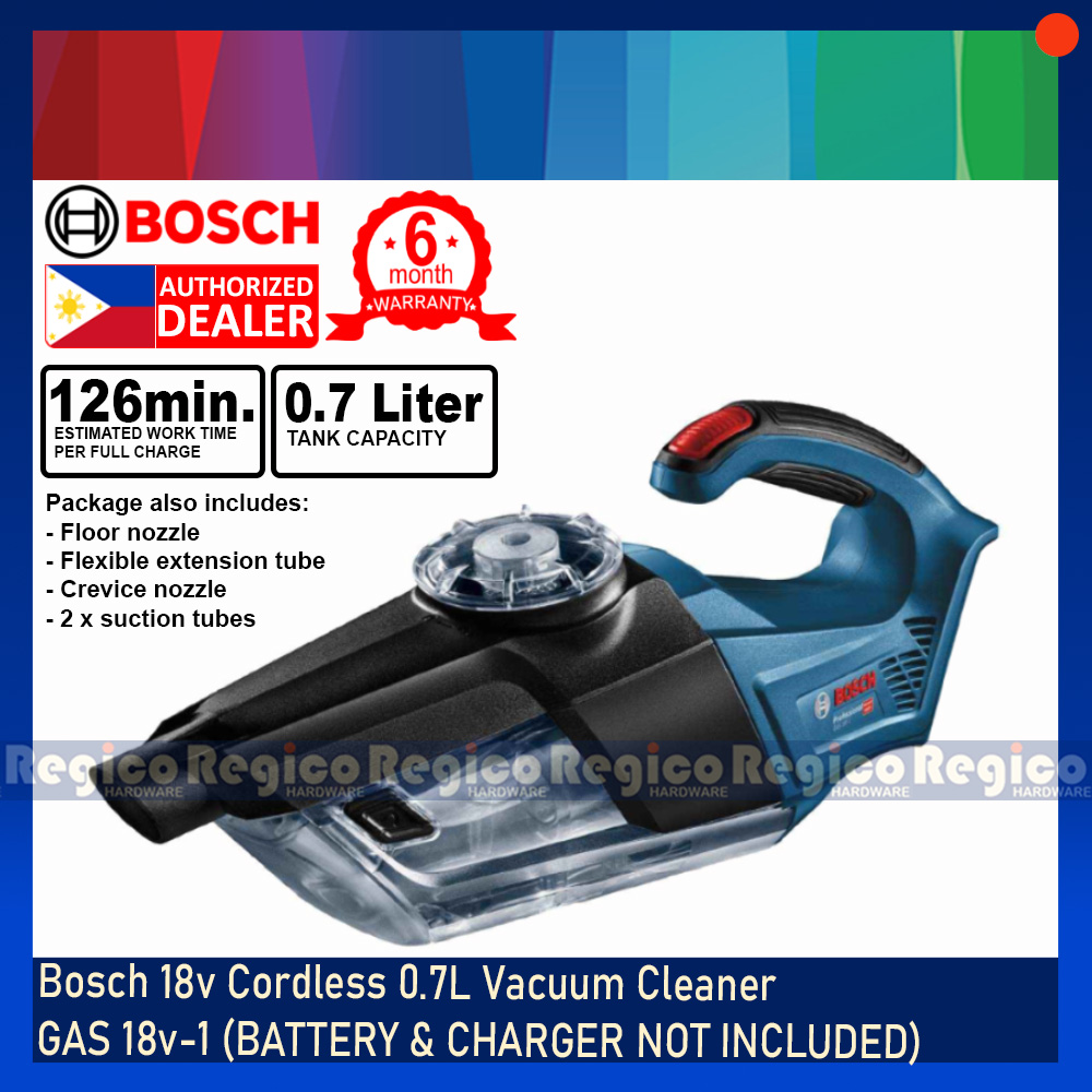 BOSCH GAS 18v1 Cordless Vacuum UNIT ONLY Battery and charger not