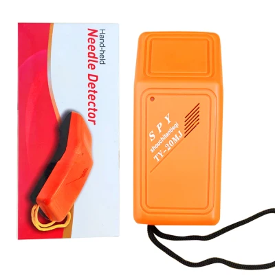 Handheld Needle Detector High Sensitivity Needle Scanner Iron Detector In Food Cloth Toys Detect Iron Portable Metal Detector