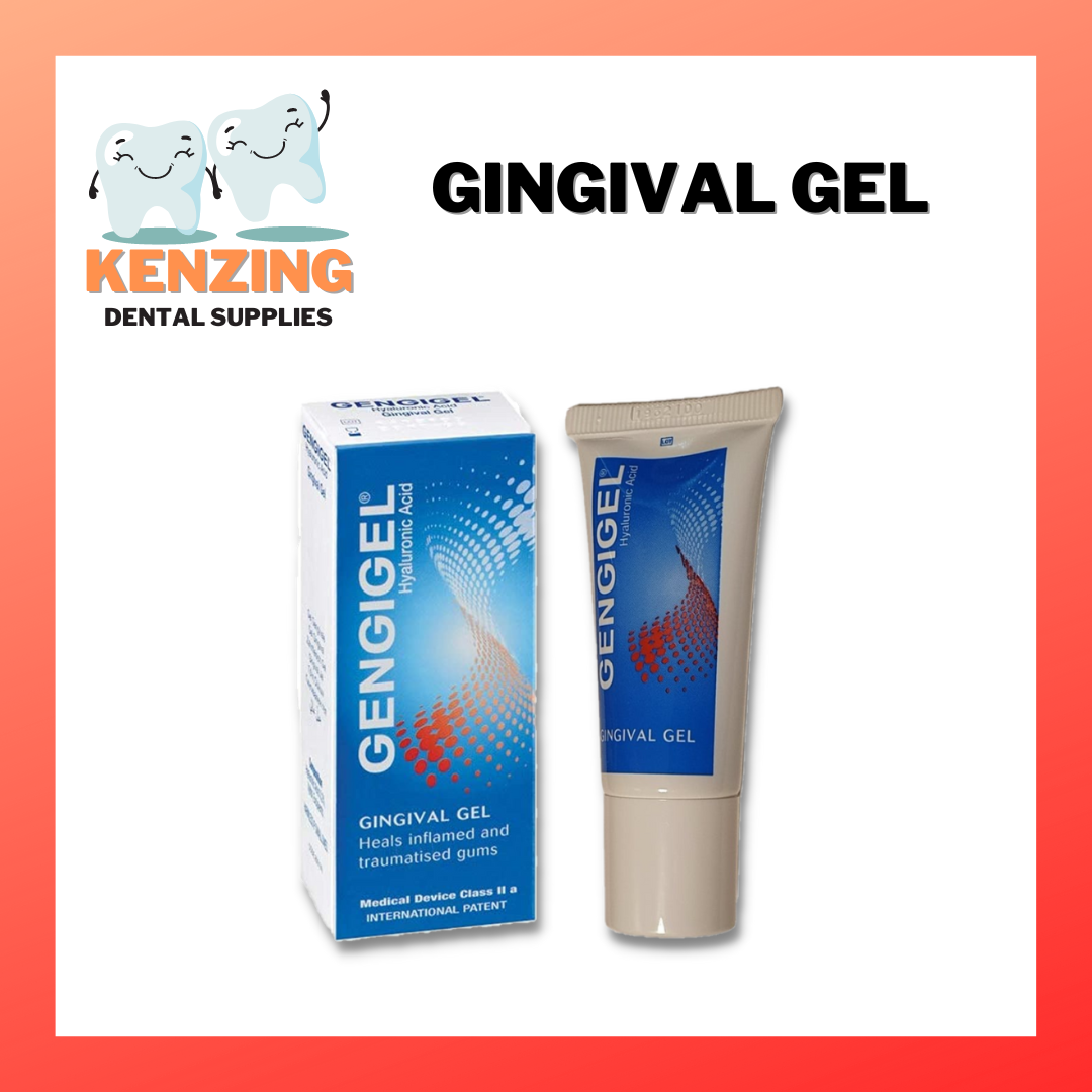 GENGIGEL Tube 20ml Gingival Gel (Hyaluronic Acid) For Wound Healing