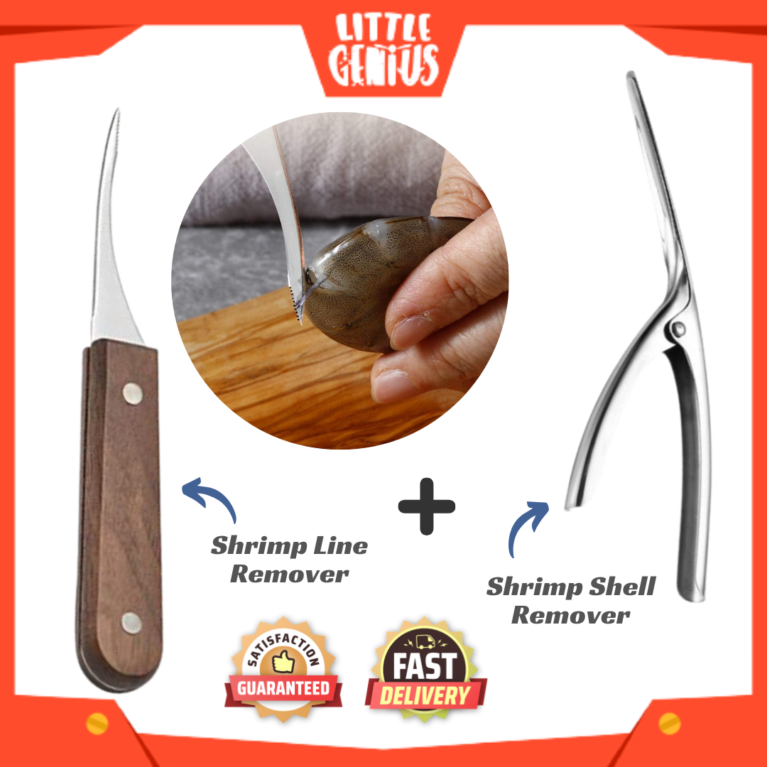 BIG SALE!!! Shrimp Peeler Set Stainless Steel Shrimp Peeler Prawn