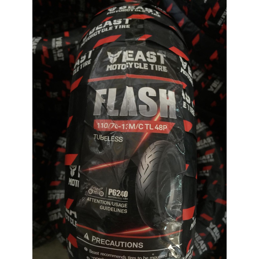 Beast Motorcycle Tire Tubeless P Flash Free Tire Sealant And