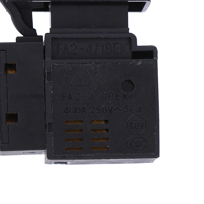 Jettingbuy FA2-6/1BEK black 6a 250v electric drill speed control trigger button switch