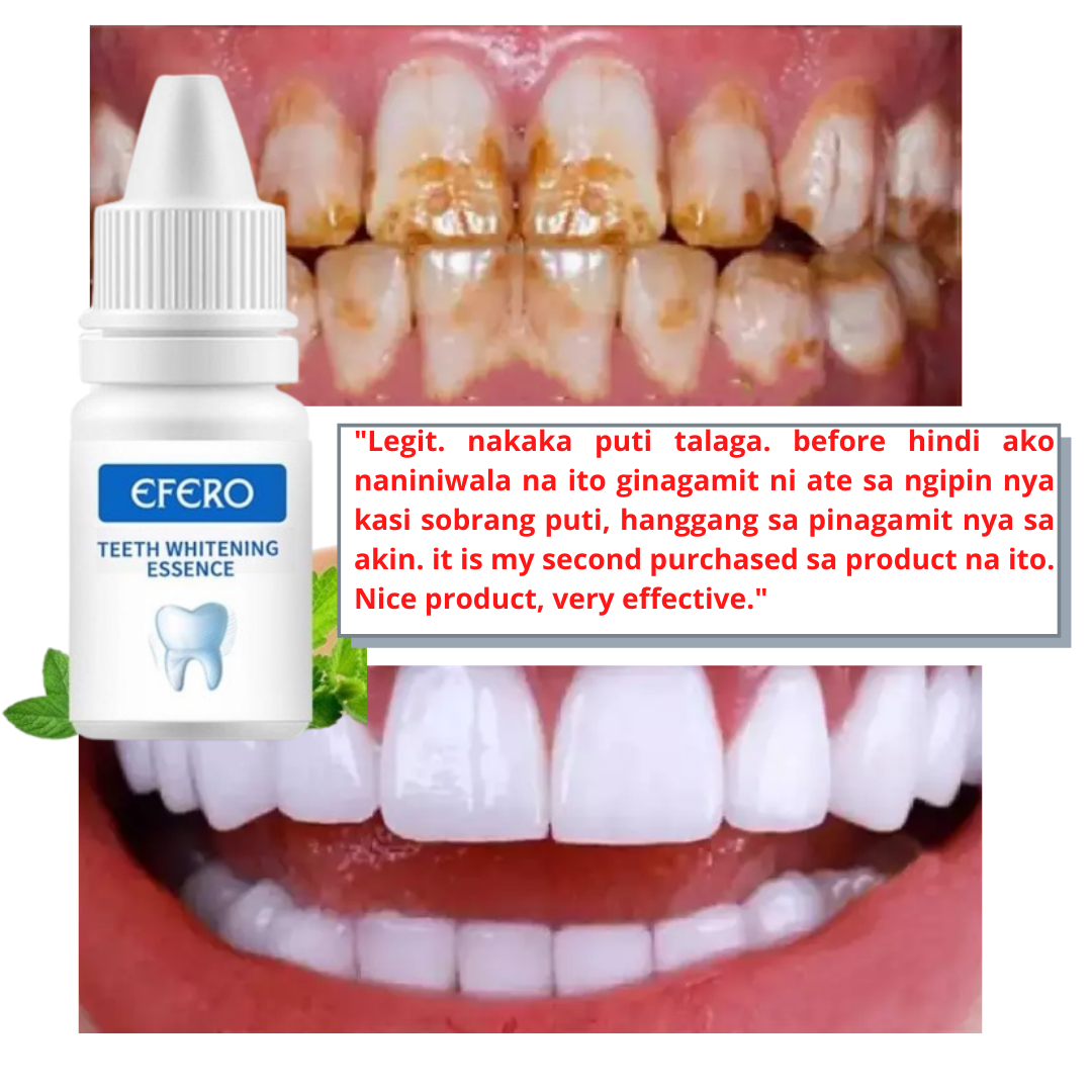 EFERO Teeth Whitening Essence Gel Effectively removes dental stains and plaque Dental Cleaning