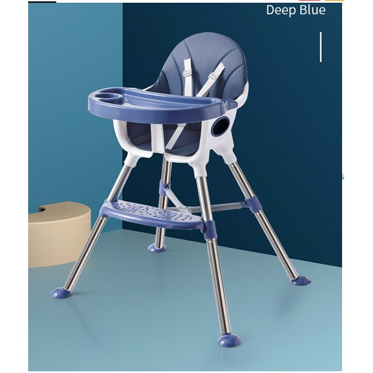 Premium High Chair Adjustable Height with Compartment Booster Seat