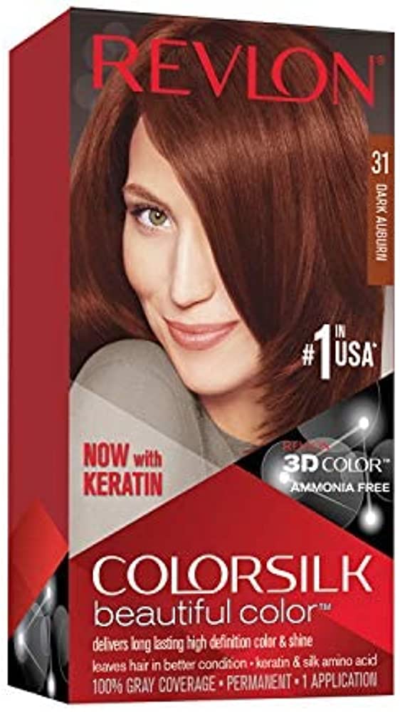 Revlon ColorSilk Hair Color, 31 - Dark Auburn | Lazada PH