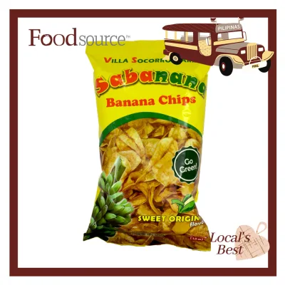 Villa Socorro Farm Sabanana Banana Chips – Sweet Original 100g