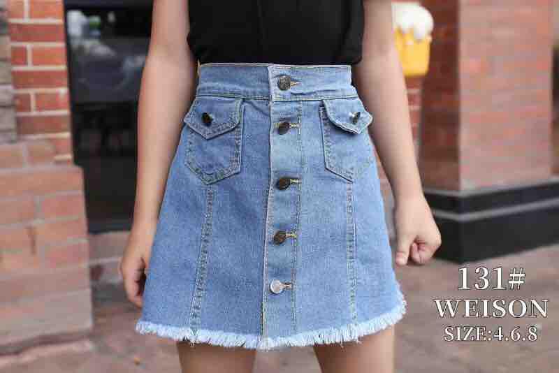 maong skirt for kids
