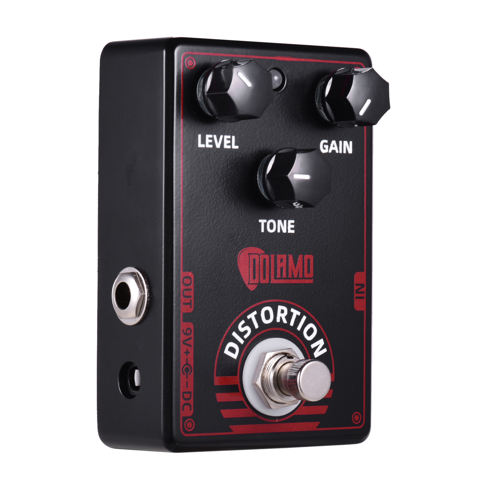 [ammoon]quà bí mật Dolamo D-4 High Gain Distortion Guitar Effect Pedal True British Style Effect Pedal with True Bypass for Electric Guitar