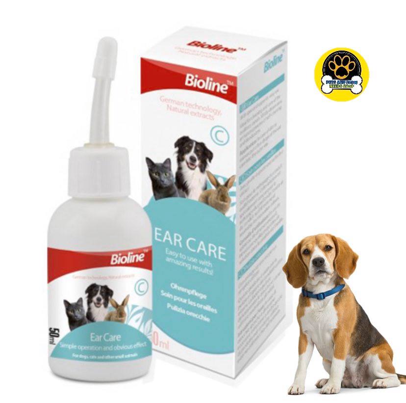 Bioline EAR CARE for Dogs, Cats and Rabbits (50ml) Lazada PH