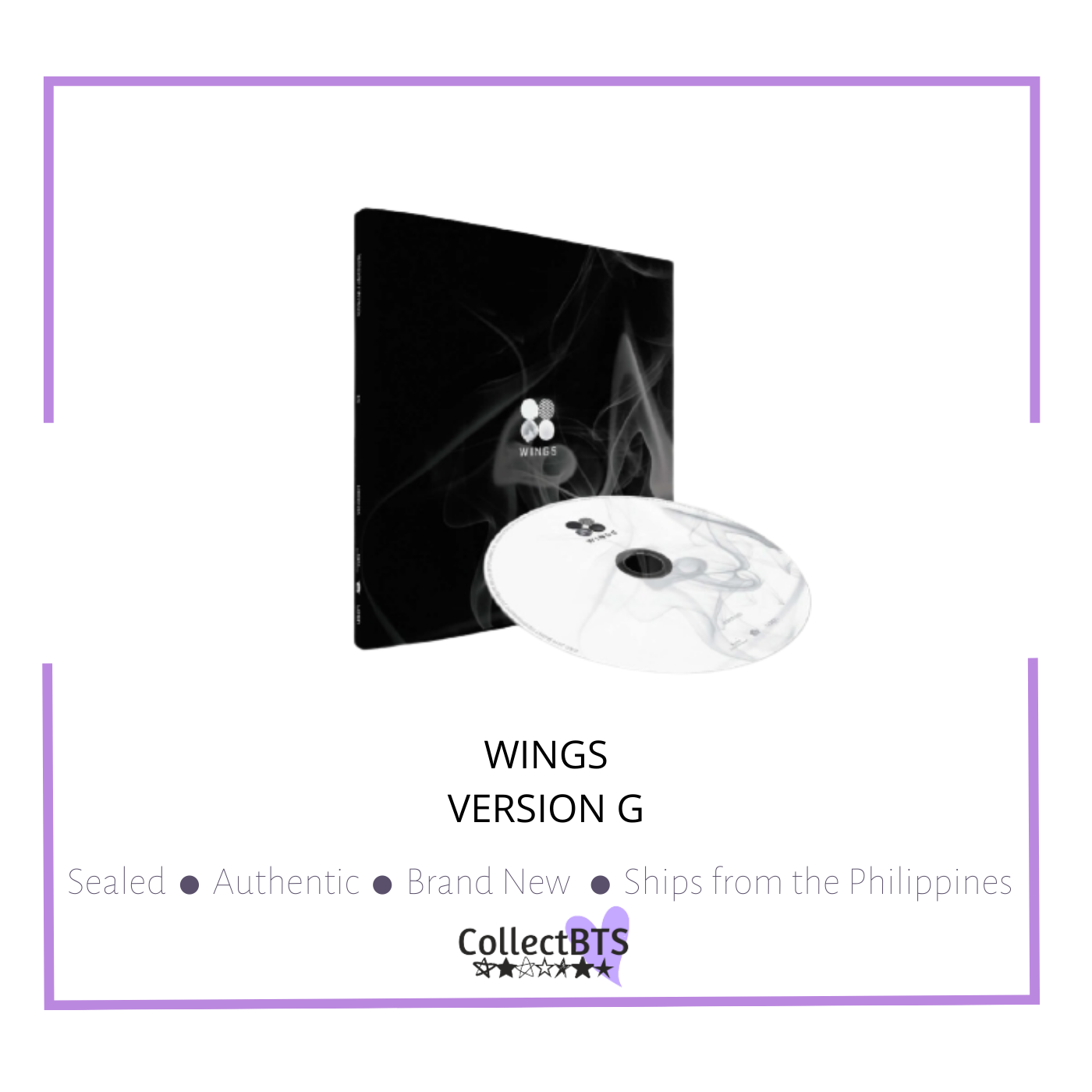 Bts Wings ( G Version ) 2018 Album * On Hand / Brand New / Sealed /  Authentic * Collectbts | Lazada Ph