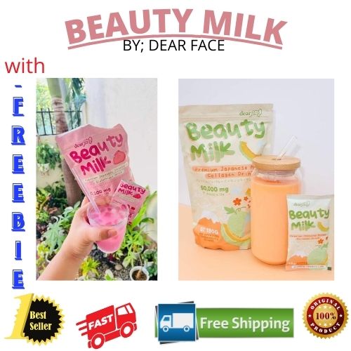 BEAUTY MILK & BEAUTY MILK STRAWBERRY Premium Japanese Melon 50,000