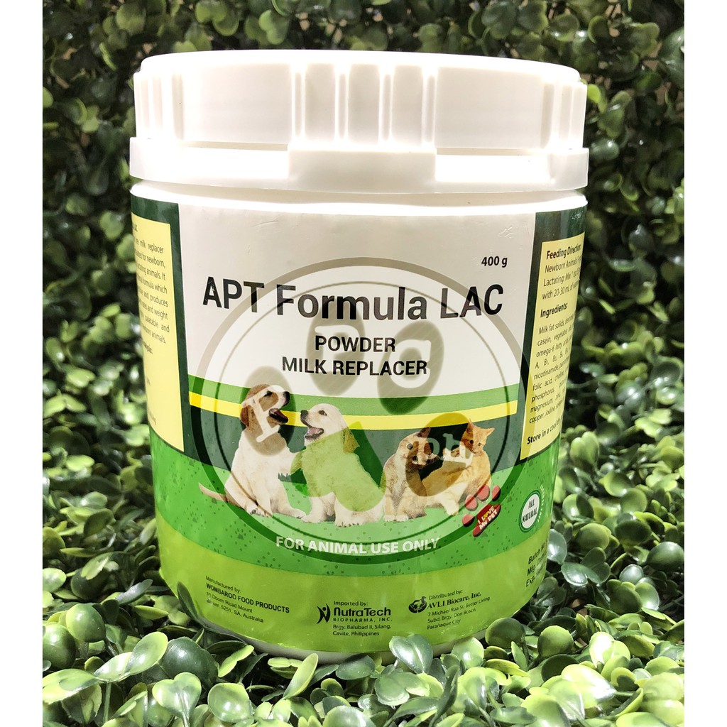 APT Formula LAC Powder (Milk Replacer) 400g Cats and Dogs Lazada PH