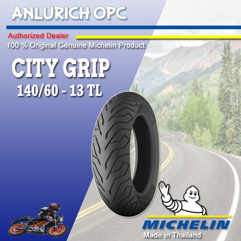 1x Motorradreifen Michelin City Grip RF Rear 140/60-13 M/C 63P TL 