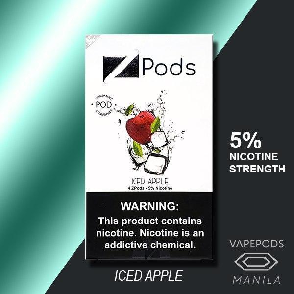 ZiiP Pods 5 Iced (Mentholated) or NonIced flavors JUUL ZiiP Device