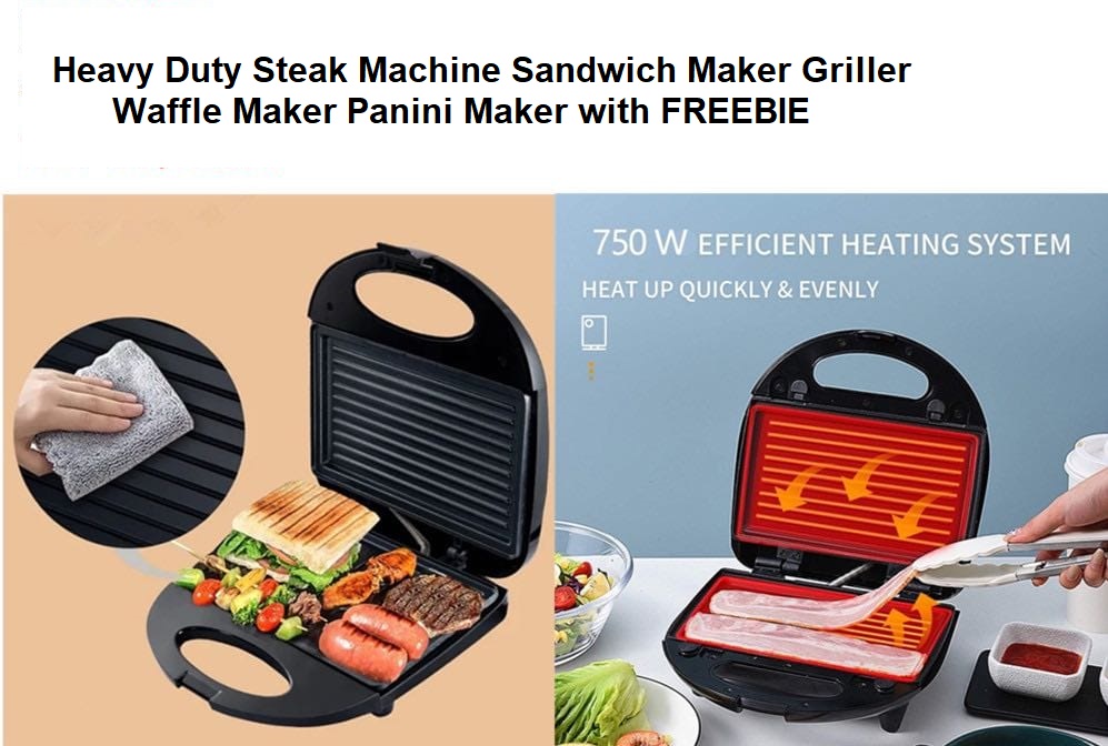 Steak Maker Sandwich Maker, Waffle Machine Heating Electric