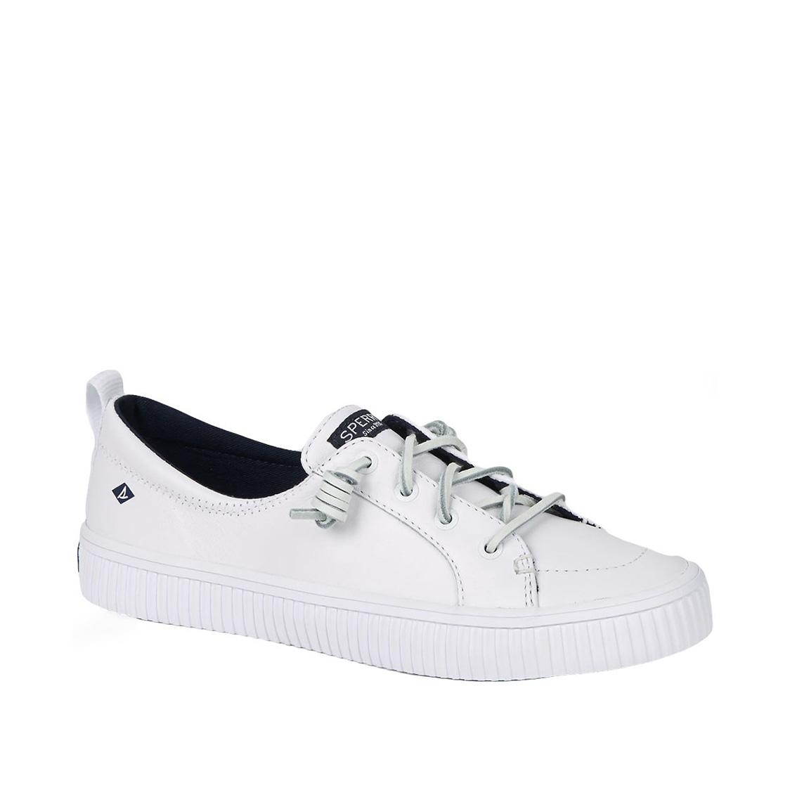 Crest Vibe Creeper Leather Wide WHITE 
