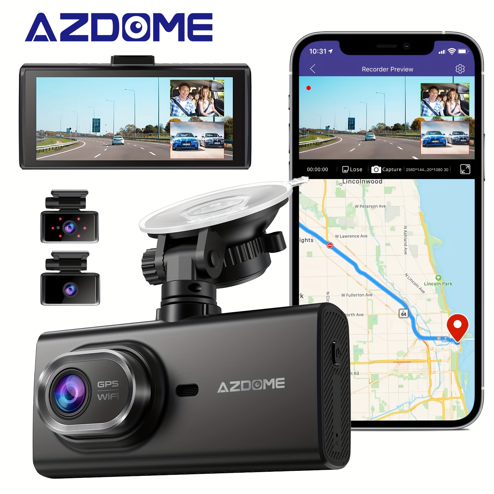 best front back dash cam