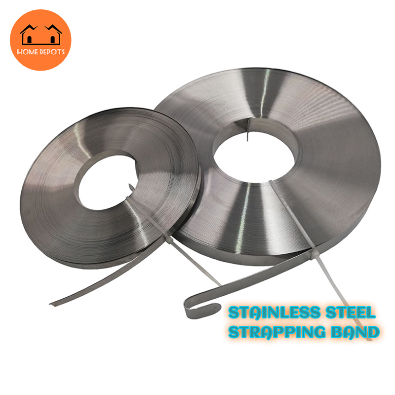 Home Depots Stainless Steel Strapping Band Strap Tools 0.5MM x 12.7MM x