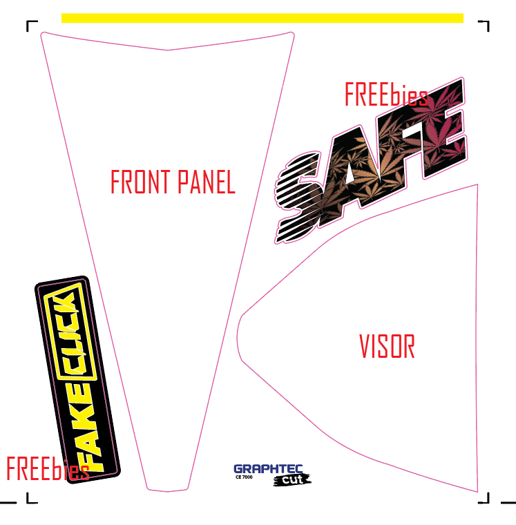 Honda Click 125 Visor and Front Panel Sticker Only | Lazada PH