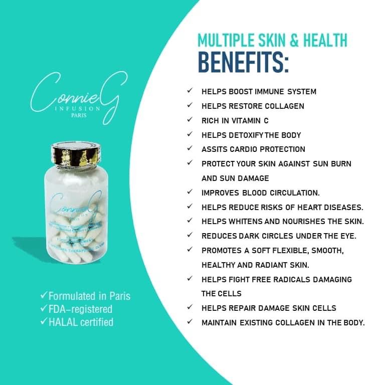 connie g glutathione Connie G Infusion Paris Glutathione