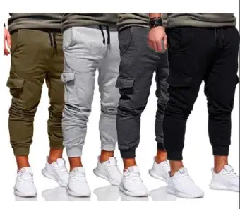 JF09 side Pockets jogger pants for men 