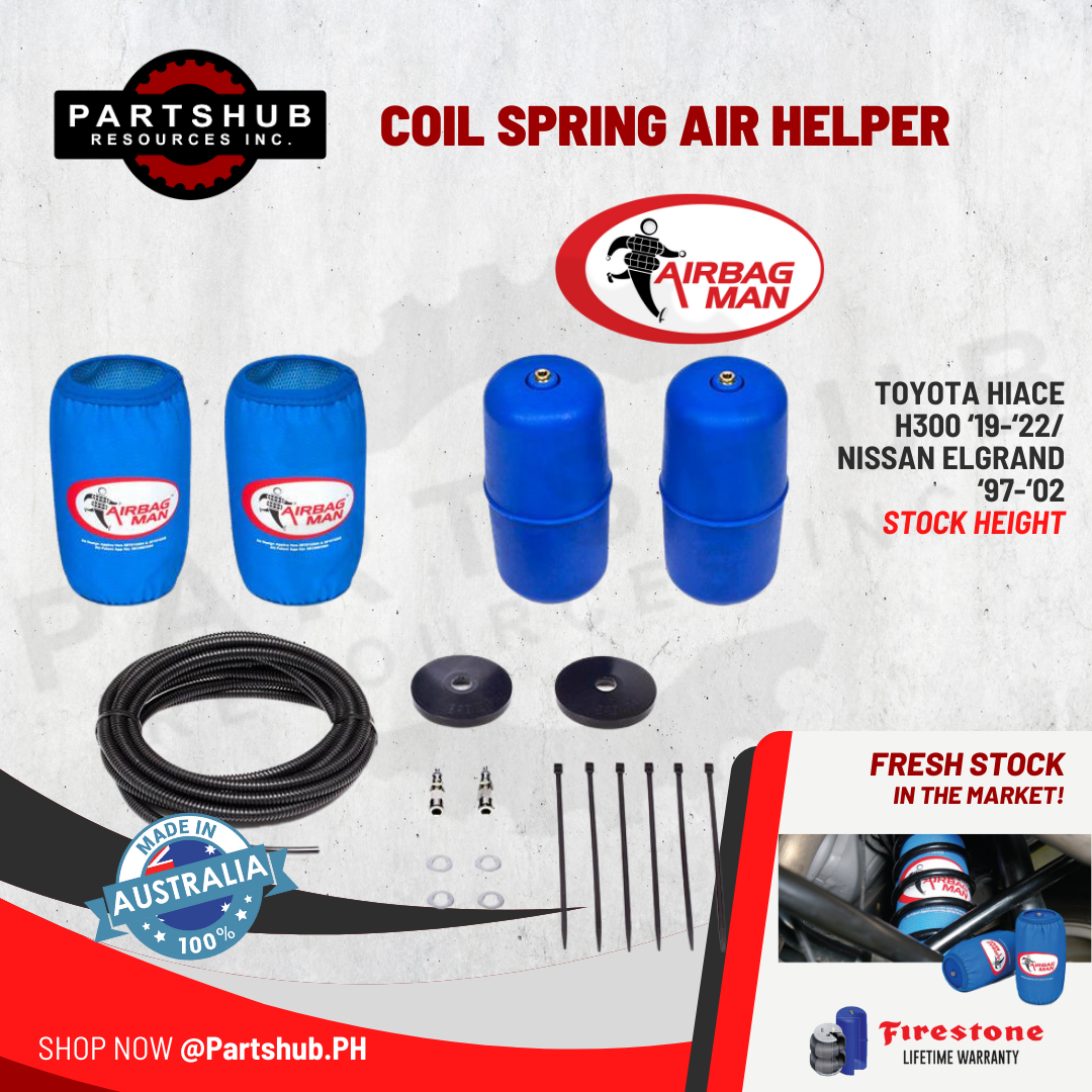 AIRBAG MAN CR5053HP TOYOTA HIACE H300 ‘19’22 STOCK (Helper Kit for