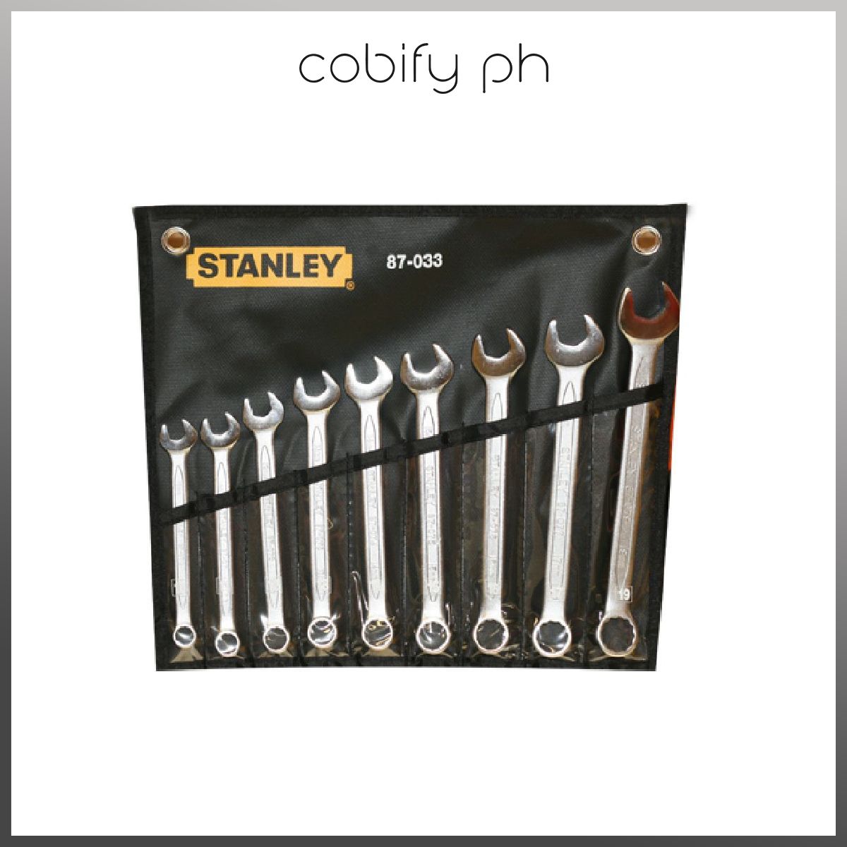 Stanley Wrench Set Combination Slimline 9Pc 1019Mm Lazada PH