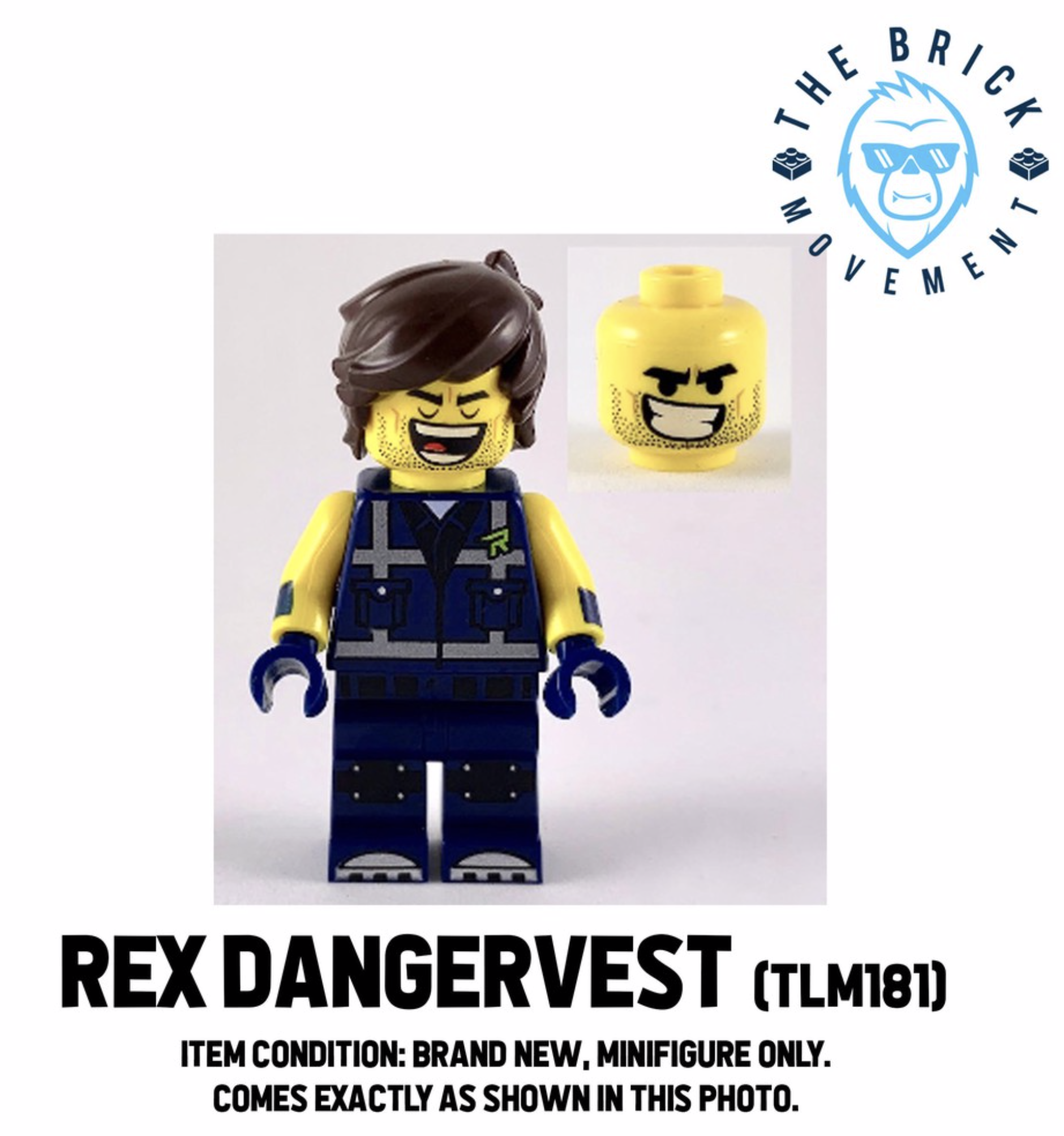 LEGO® THE LEGO® MOVIE Rex Dangervest Minifigure Years And