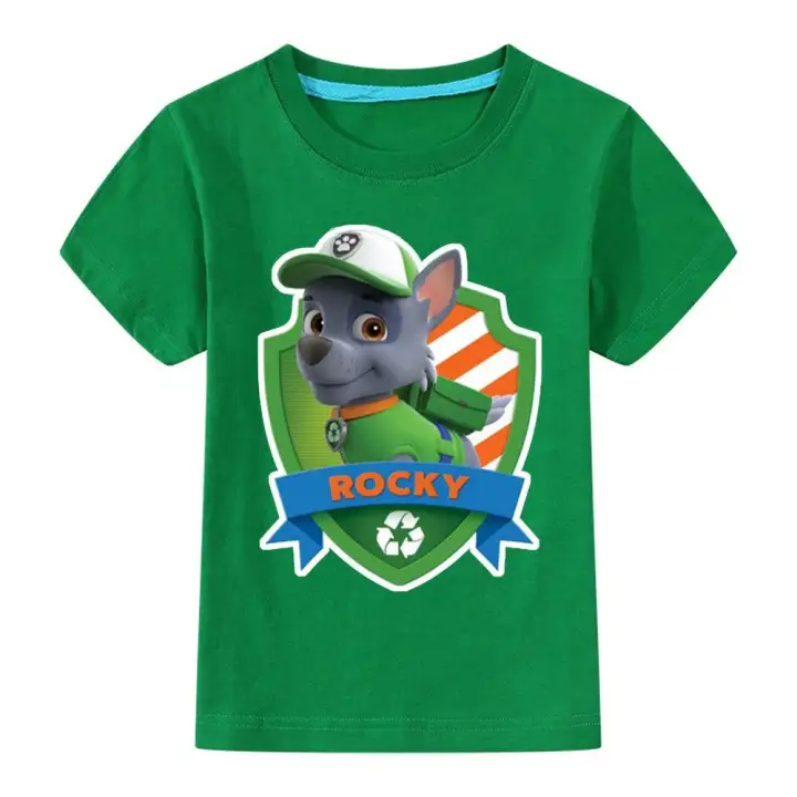 Brandnew Paw Patrol T-Shirt Top boys girls summer Tshirt 100/% cotton new kids
