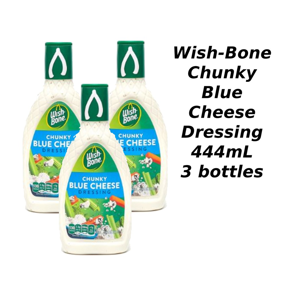 WishBone Chunky Blue Cheese Dressing 444mL x 3 bottles Lazada PH