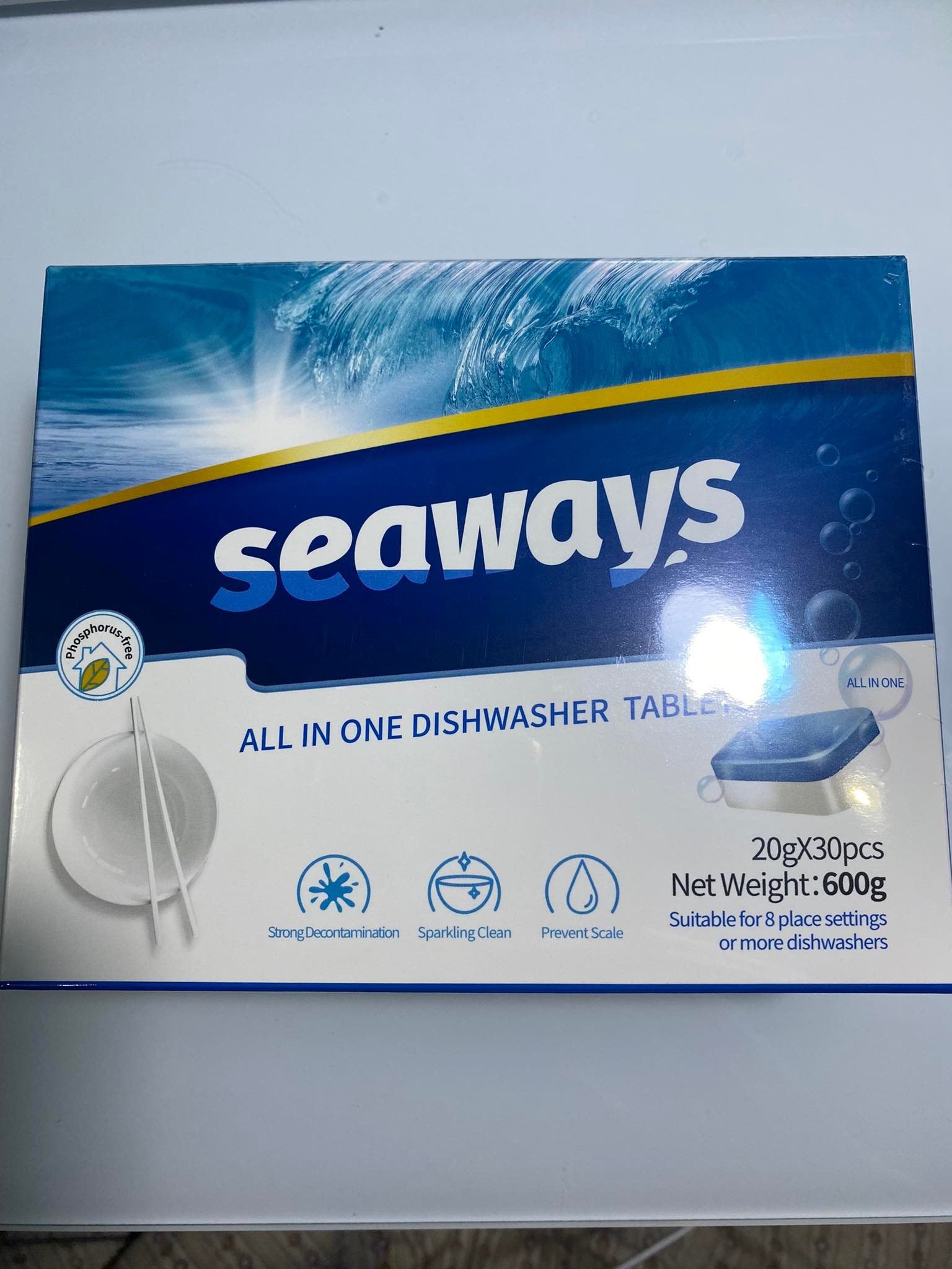 seaways premium dishwasher tablets 20 grams per tablet Lazada PH