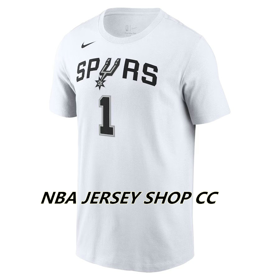 San Antonio Spurs Men's Nike #1 Victor Wembanyama Association