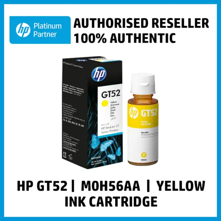 hp gt52 yellow