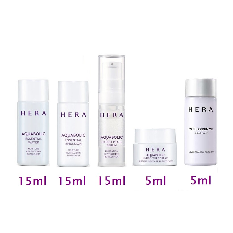Korean Cosmetics HERA Aquabolic Simple Set (5 Items) | Lazada PH