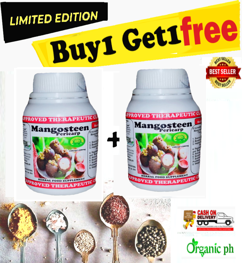 Mangosteen Pericarp Buy1 Take1 ( 100cap x 500mg) Lazada PH
