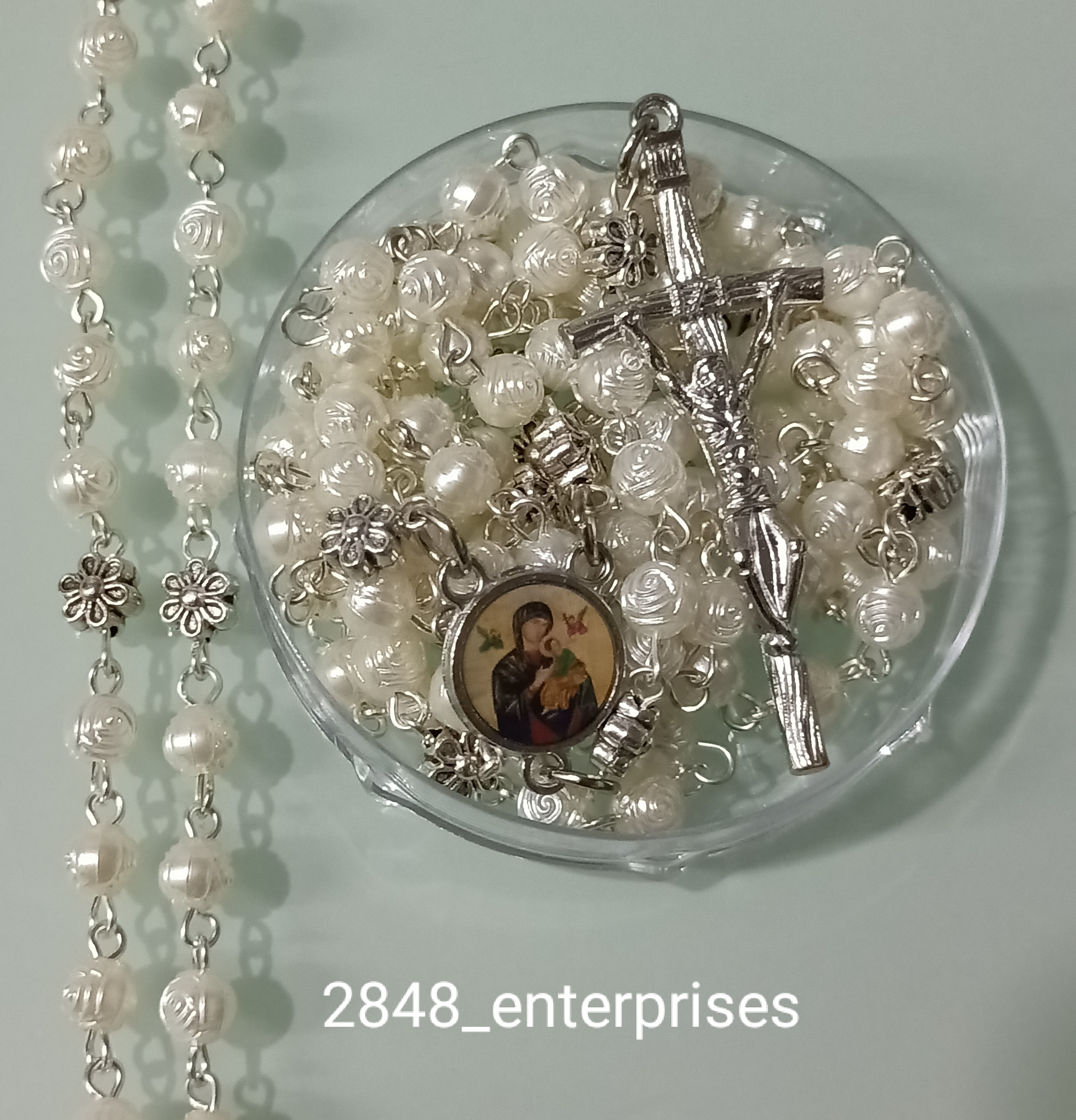 100 BEADS ROSARY FOR THE 2000 HAIL MARYS (Miraculous Medal, Mother of