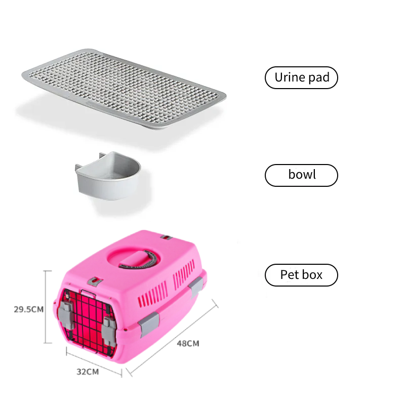 Pet air bag breathable dog and cat transport bag large space travel out