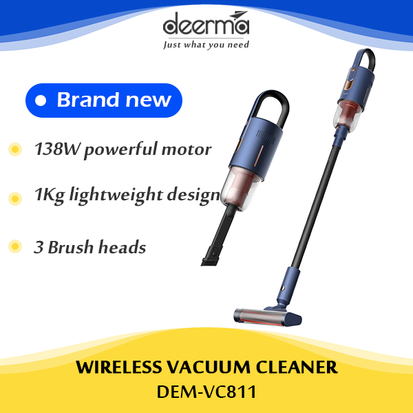 Deerma VC811 Wireless Vacuum Cleaner Handheld Cordless Vacuum Cleaner