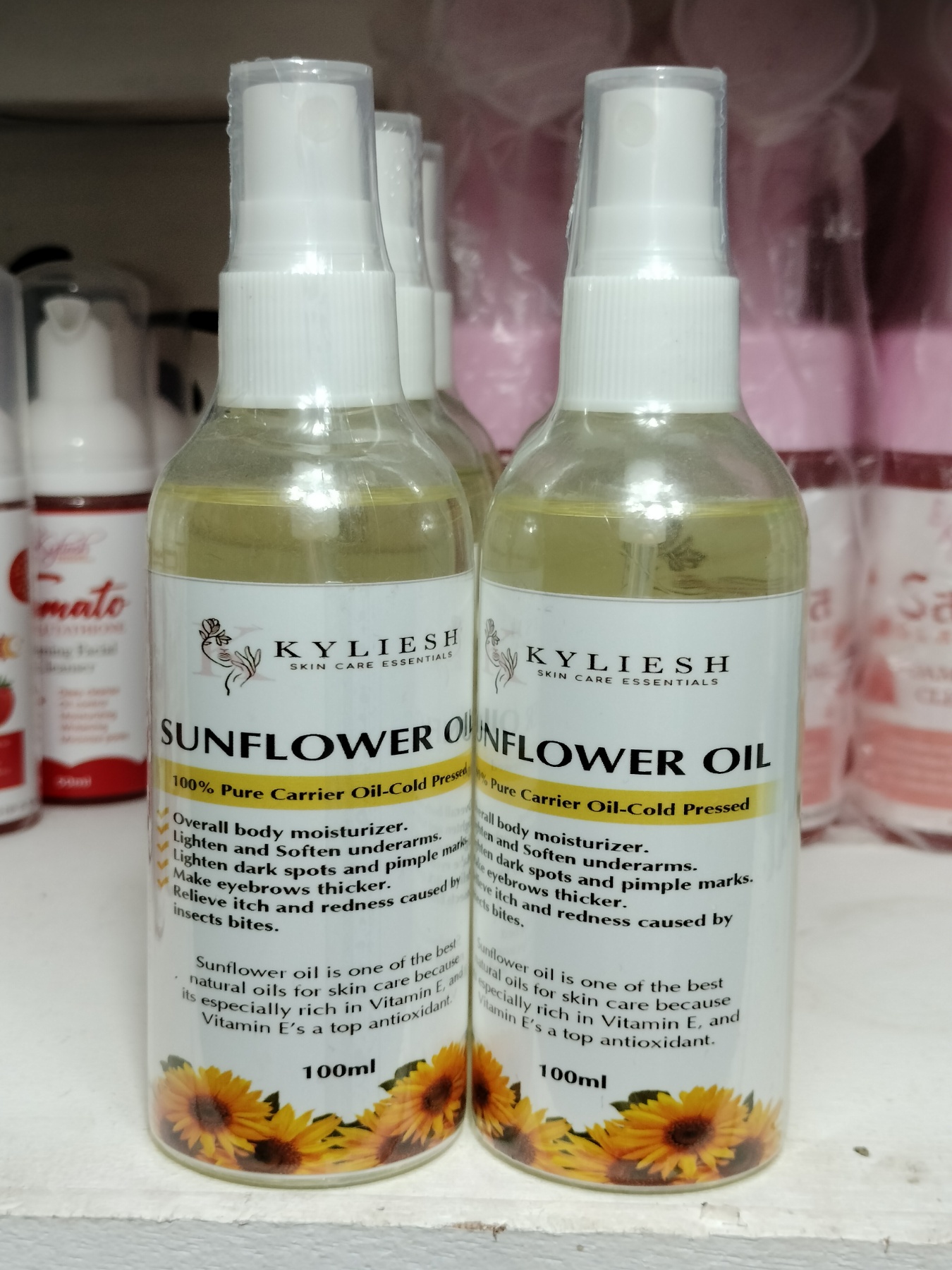 B1T1 SUNFLOWER OIL 100ML 100 PURE CARRIER OIL COLD PRESSED BUY 1