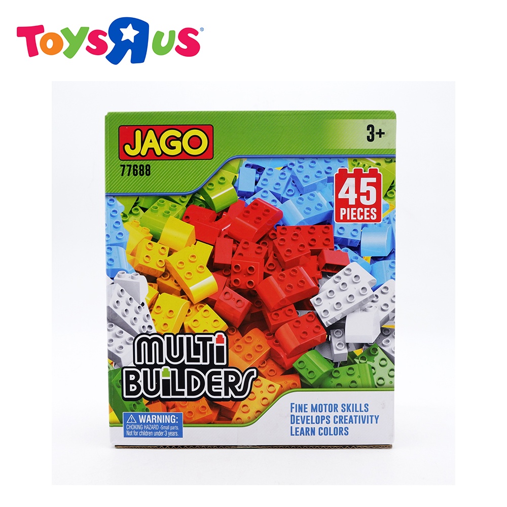 Jamango Blocks Jago Blocks Multi Builders 45 pieces5fL | Lazada PH