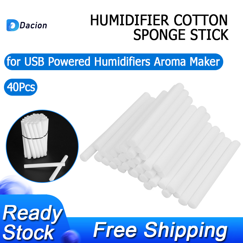 Filter Cotton Sticks Sponge Sticks Refill Replacement Wicks for Mini Portable Personal USB Humidifier 
