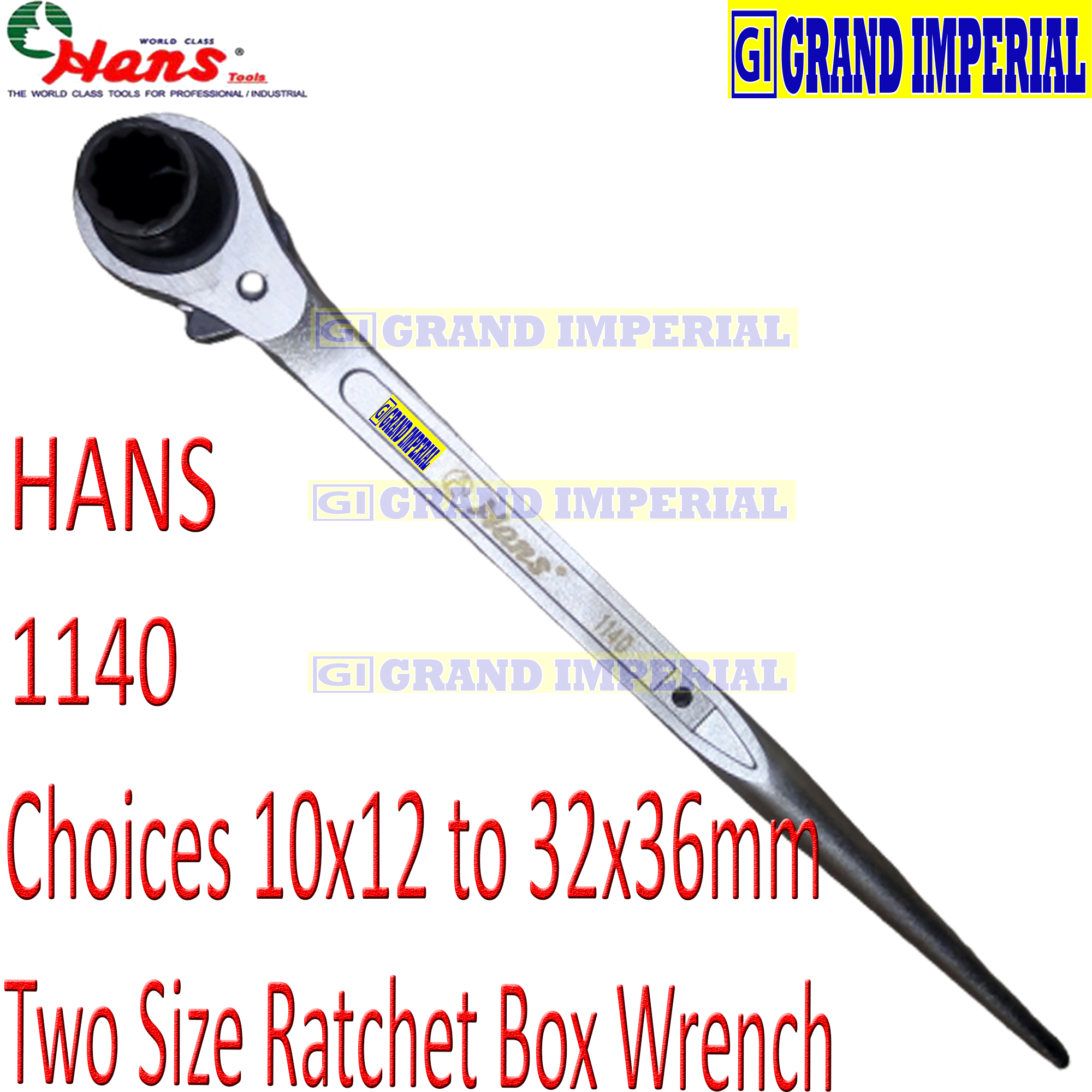 Structual Boxgrinder Hans Ratchet Structural Box Wrench 1140 Choices 10x12mm to 32x36mm ...