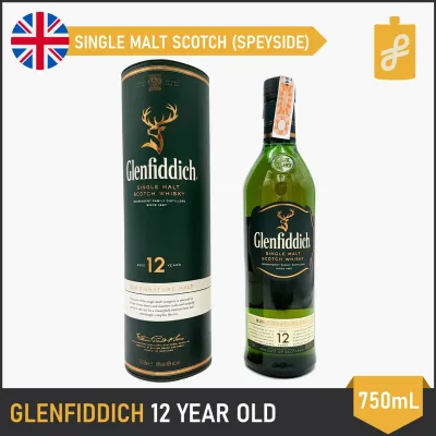 Glenfiddich Single Malt Scotch Whisky 12 Year Old 750ml