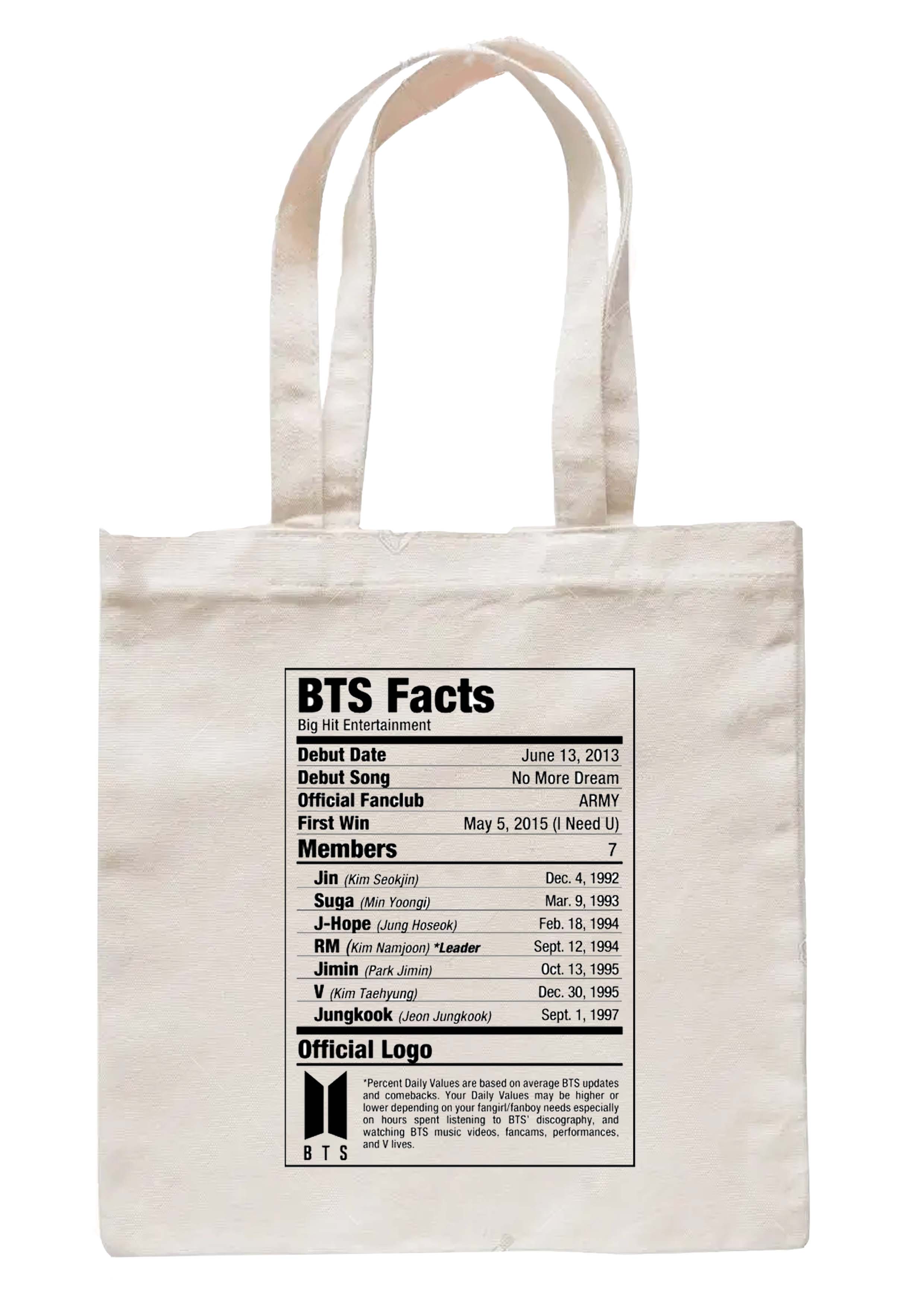 BTS - ARMY, kpop, jimin, jungkook, suga, v, jin' Tote Bag