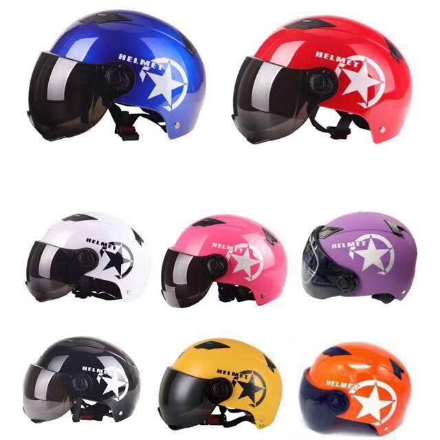 lazada helmet half face