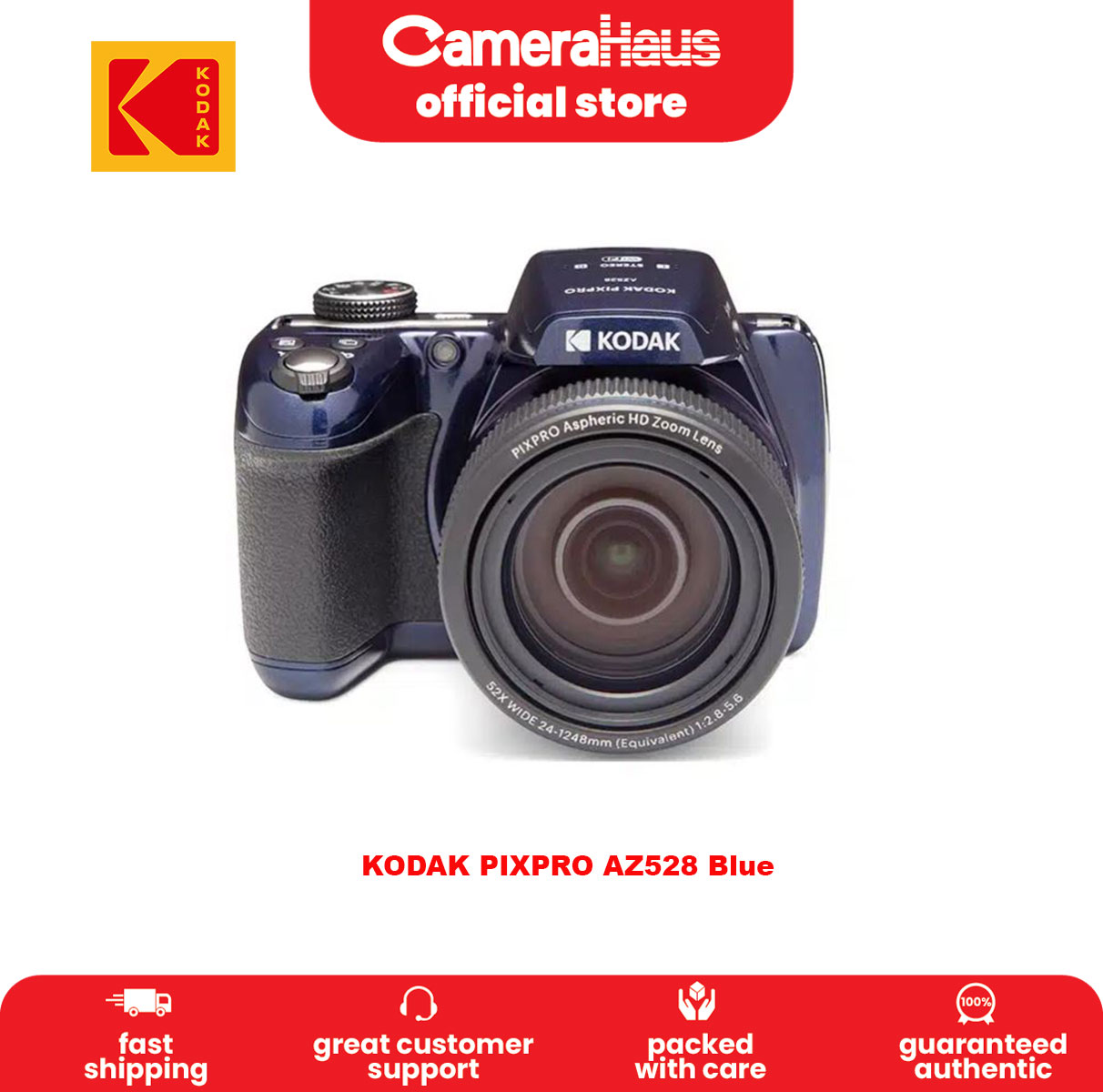 Pixpro Astro Kodak Az528 Blue Review KODAK PIXPRO AZ528 Astro Zoom