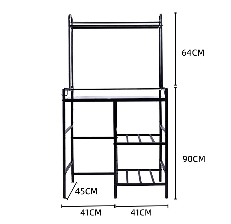 Stainless Steel Gastove Stand Rack With Spice Rack Stove Table Stand ...