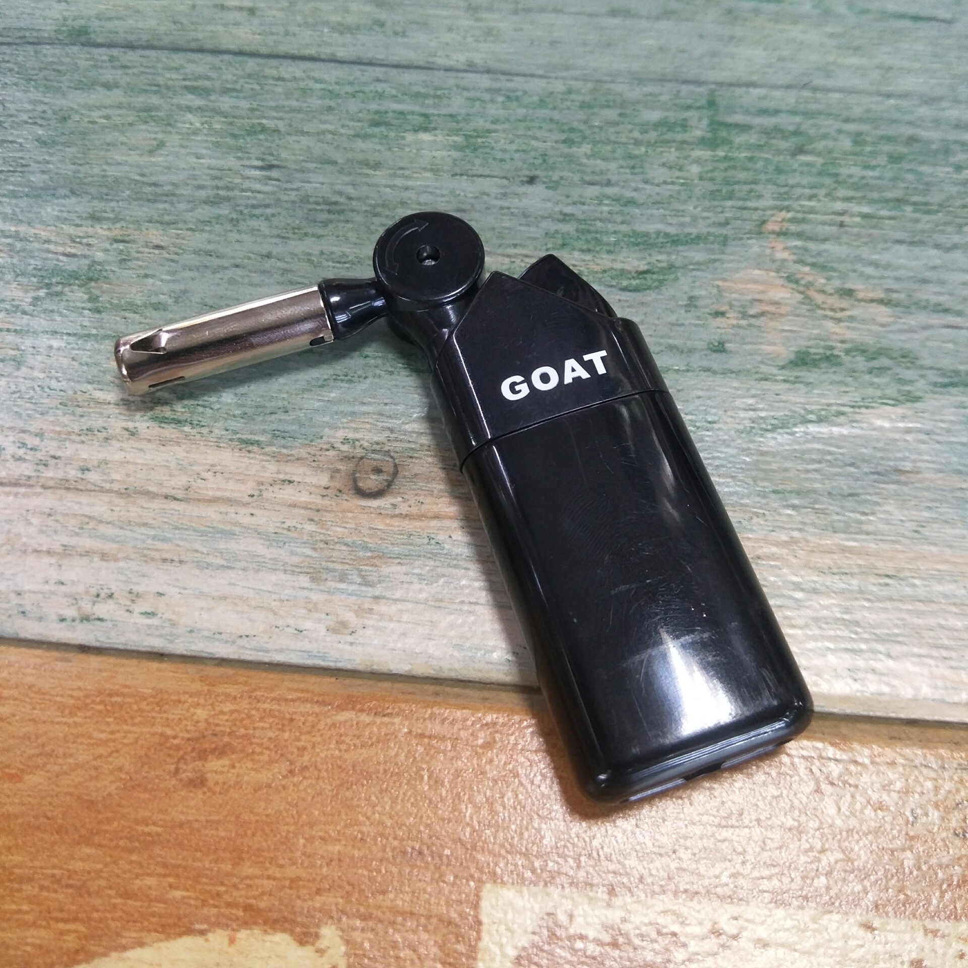 Creative rotatable bent pipe dedicated open flame lighter mini lighter